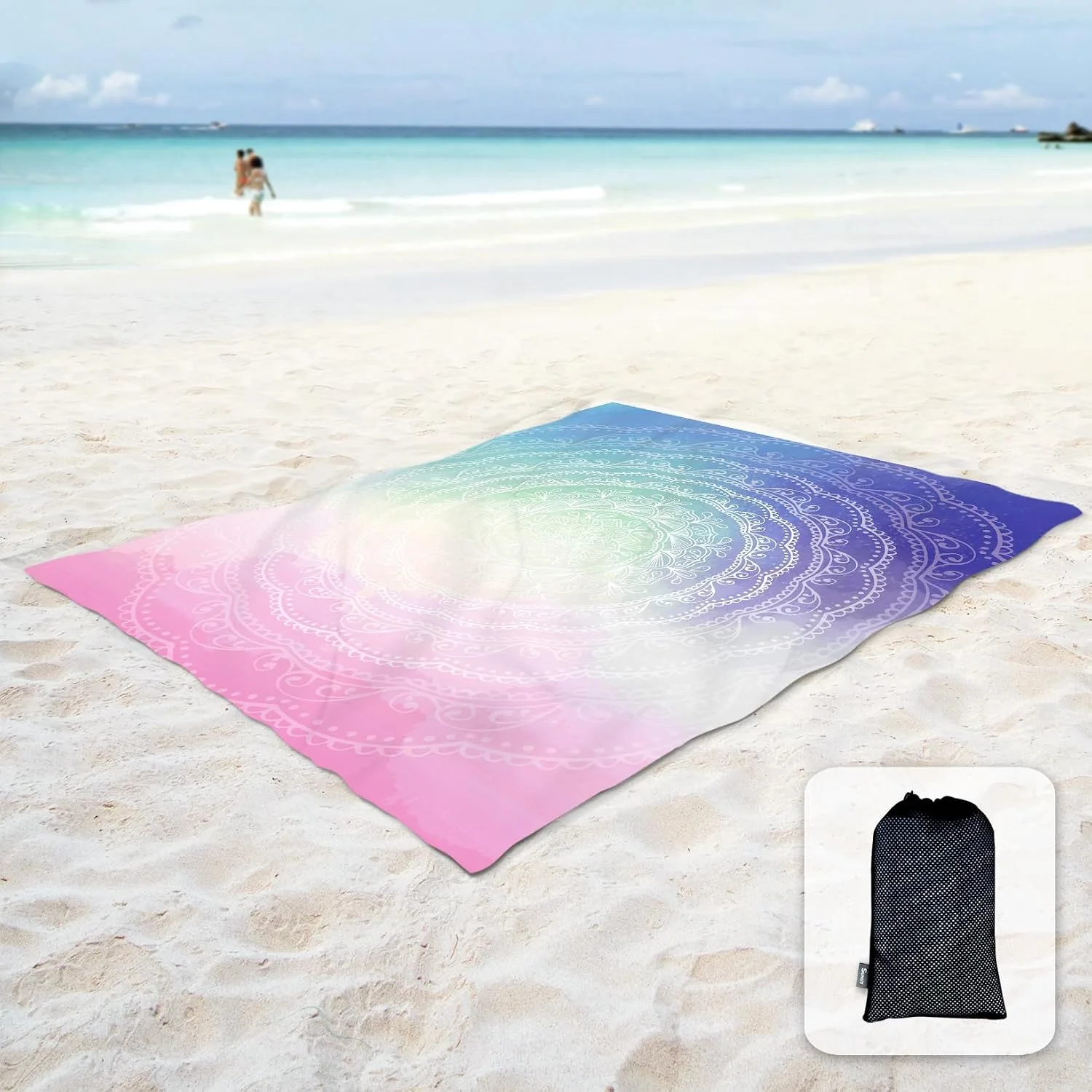 Boho Sand Proof Beach Blanket